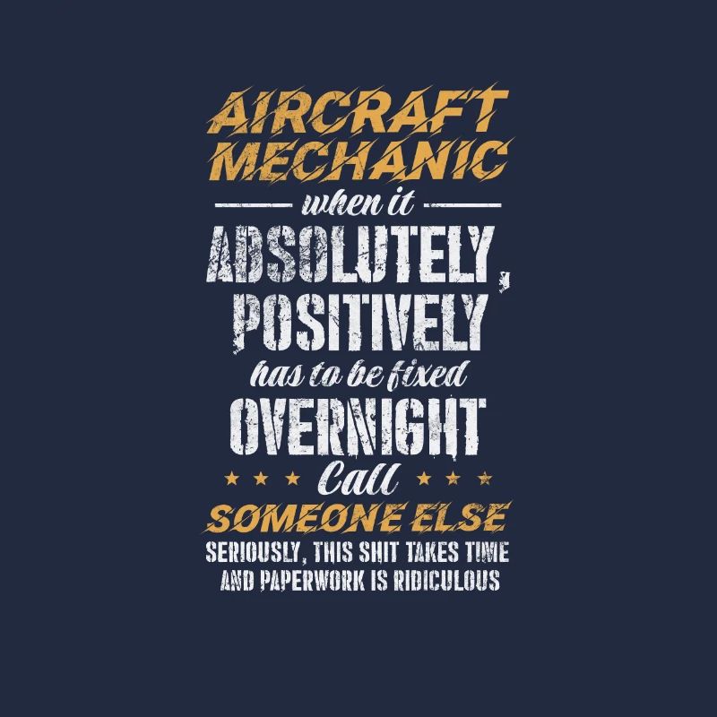 Flugzeugmechaniker Luftfahrt Flugzeug Geschenk