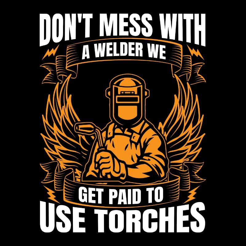 Ne jouez pas avec le soudeur que nous avons payé pour utiliser des torches cadeau