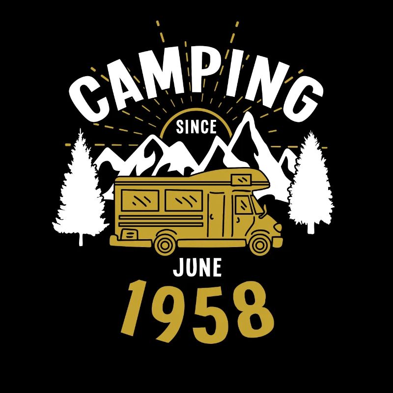 Geburtstag: Camping seit Juni 1958 Wohnmobil