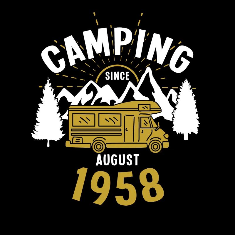 Geburtstag: Camping seit August 1958 Wohnmobil