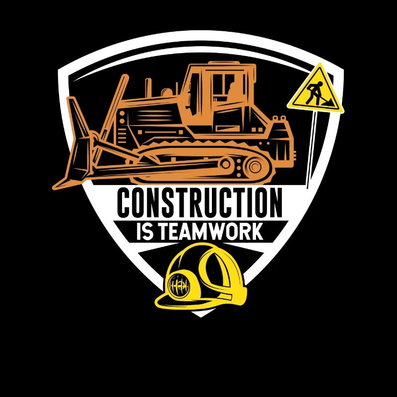 Construction work is teamwork Construction Teamwork Construction site