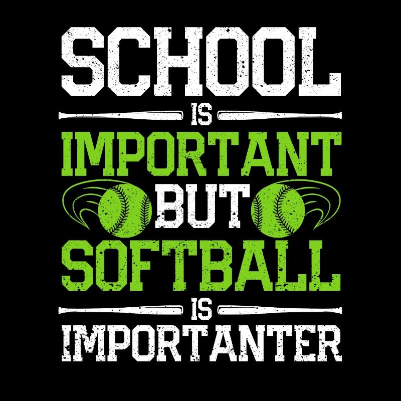 L’école est importante, mais le softball est encore plus important