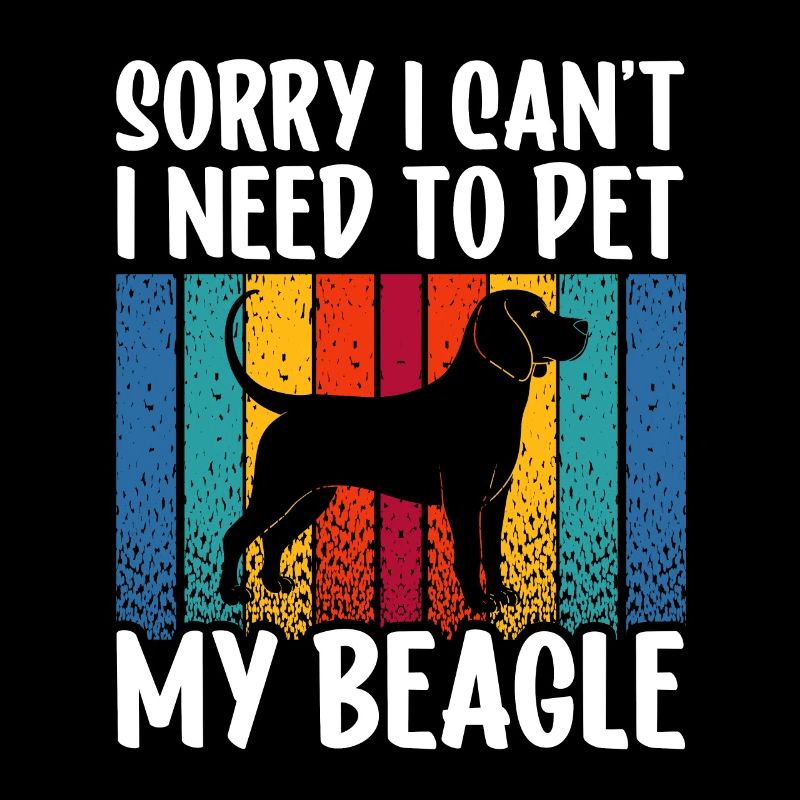 Ne puis-je pas avoir à caresser mon chien beagle