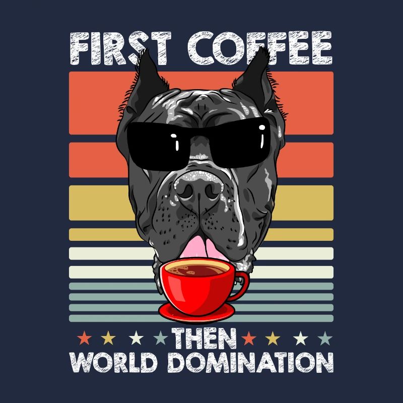 Cane Corso Lunettes de soleil Café