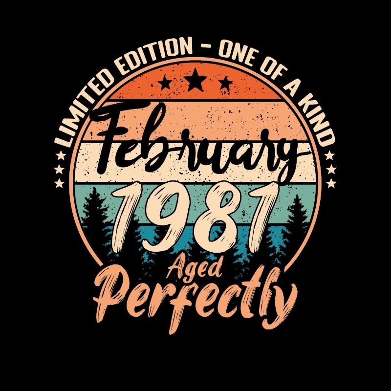 Février 1981 anniversaire 1981 légendes Février