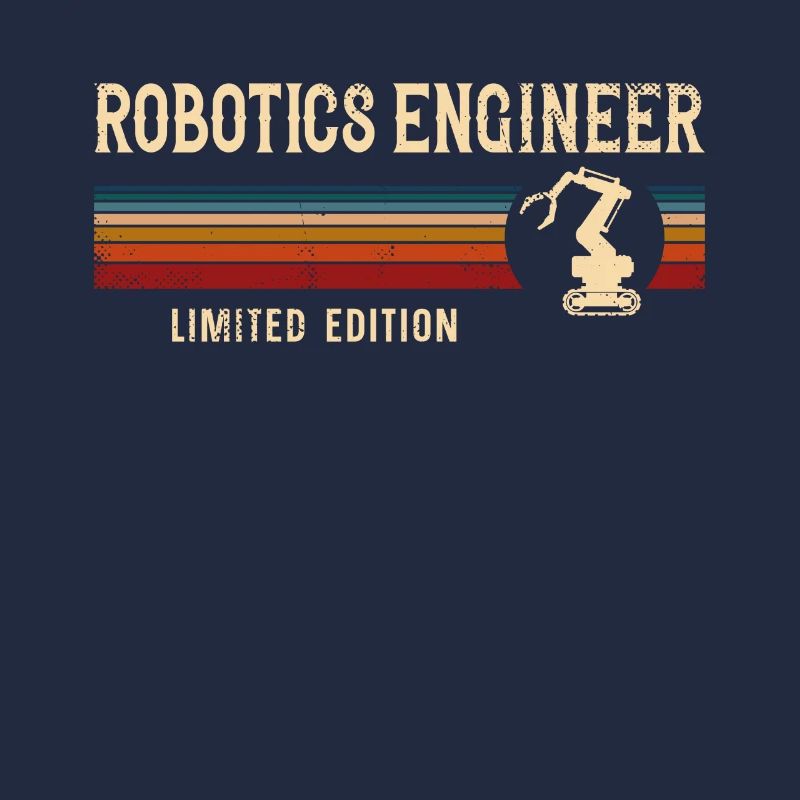 Robot Robotics Engineer Retro