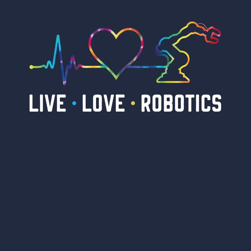 Robot Robotics Engineer Tie Dye