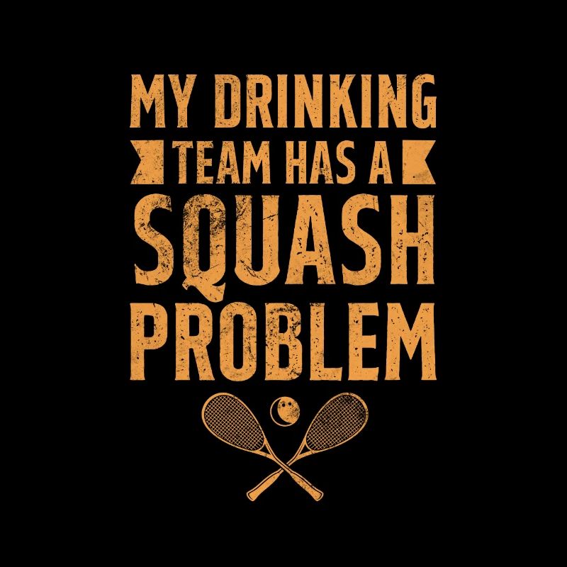 Squash Player Badminton Sports Gift