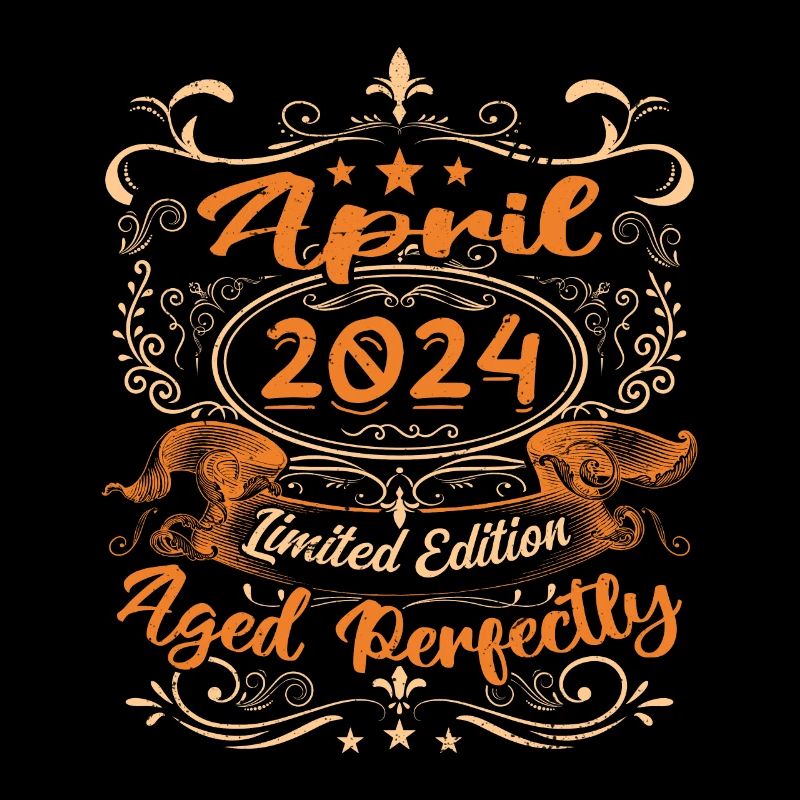 Vintage Geburtstag Geschenkidee April 2024