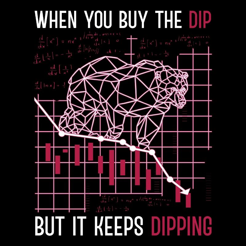 When you buy the dip but it keeps dipping exchange