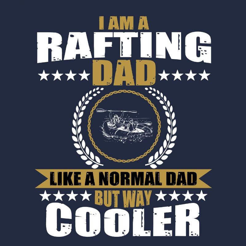 Rafting Dad Design for Men