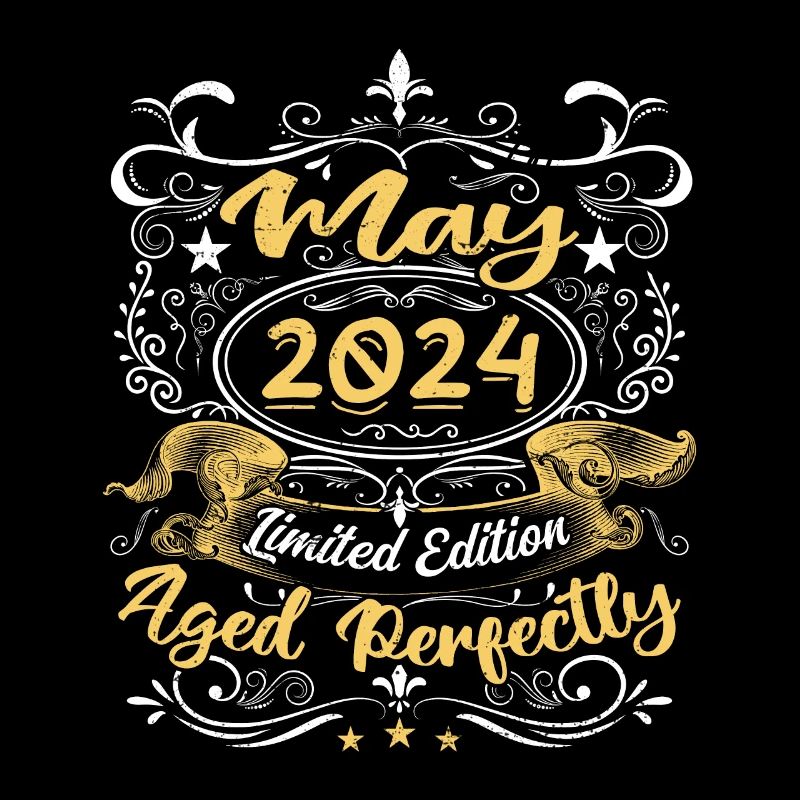 Mai 2024 - Vintage Geburtstagsgeschenk - 2024