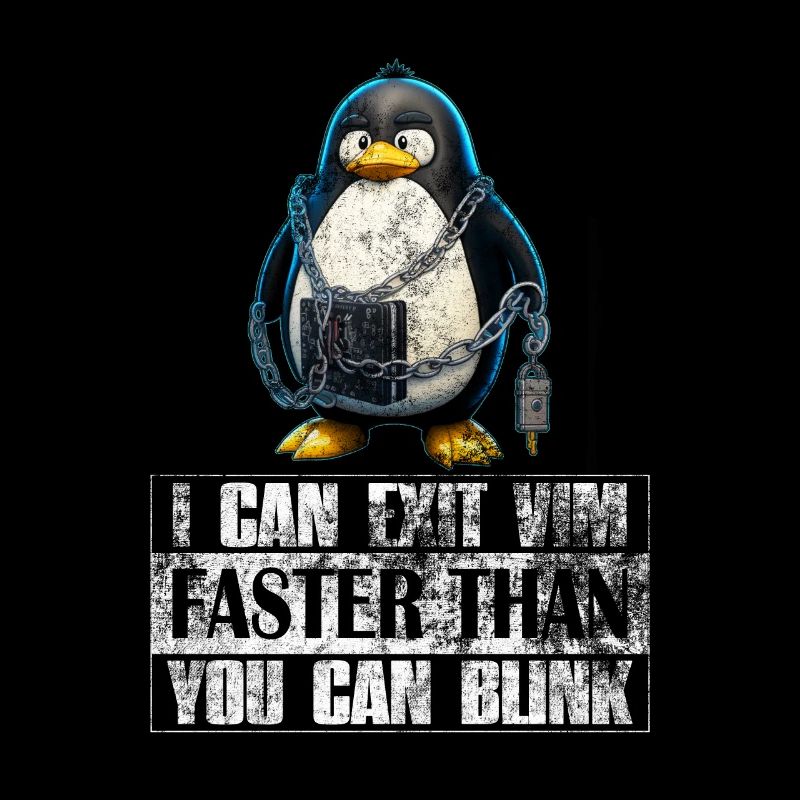I Can Exit VIM Faster Than You Can Blink Linux