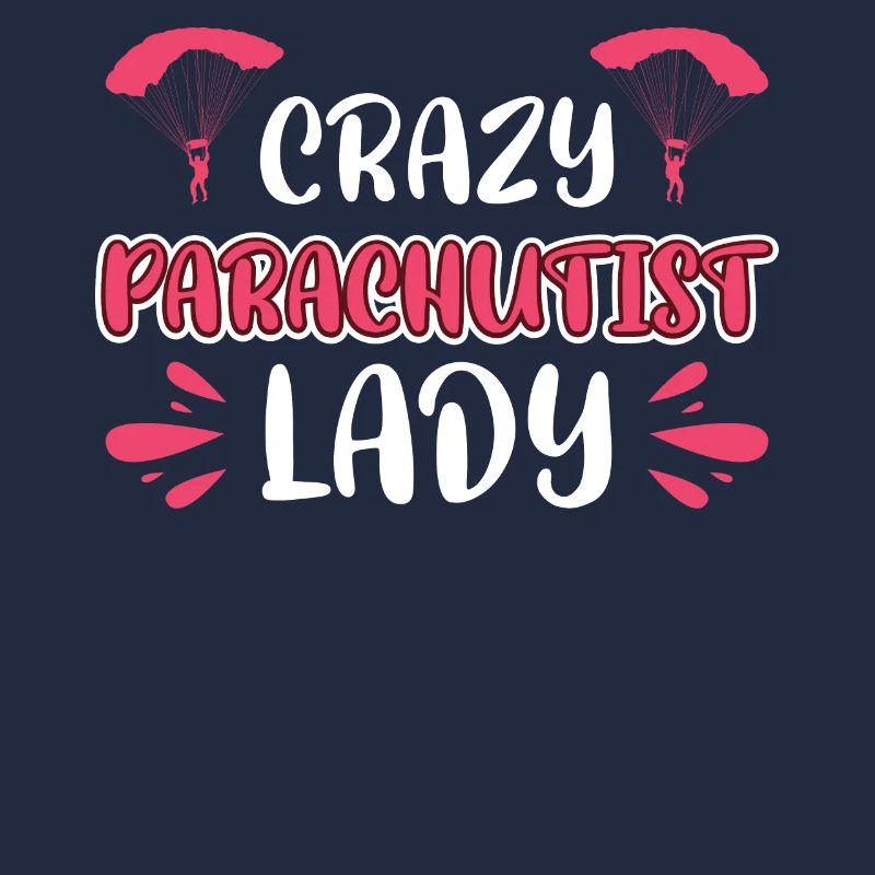 Crazy Parachutist Lady