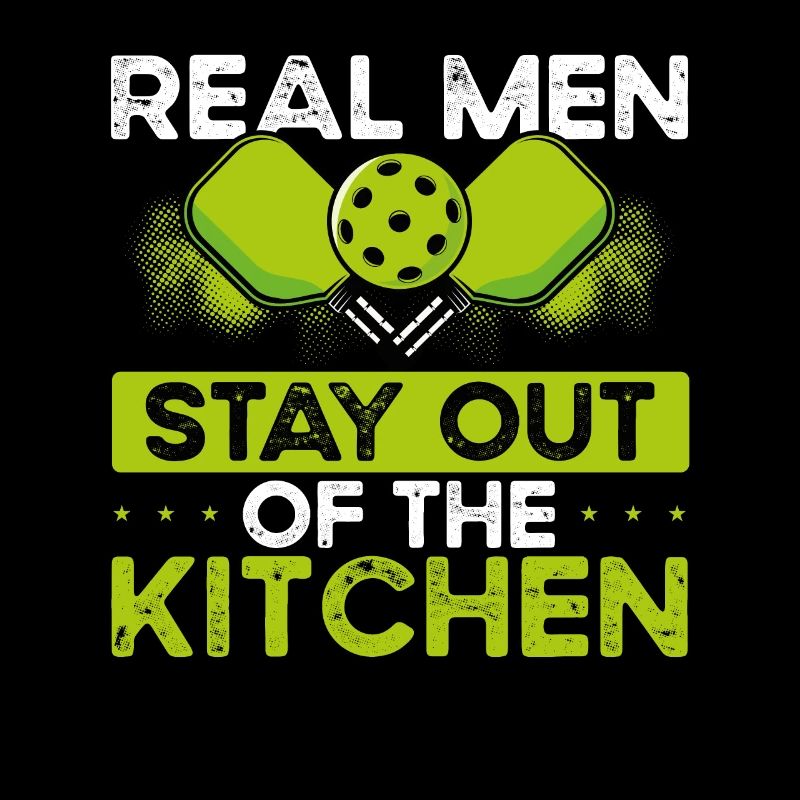Real men stay away from the kitchen