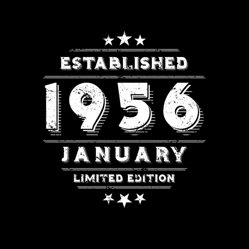 Geburtstag im Januar 1956 - January
