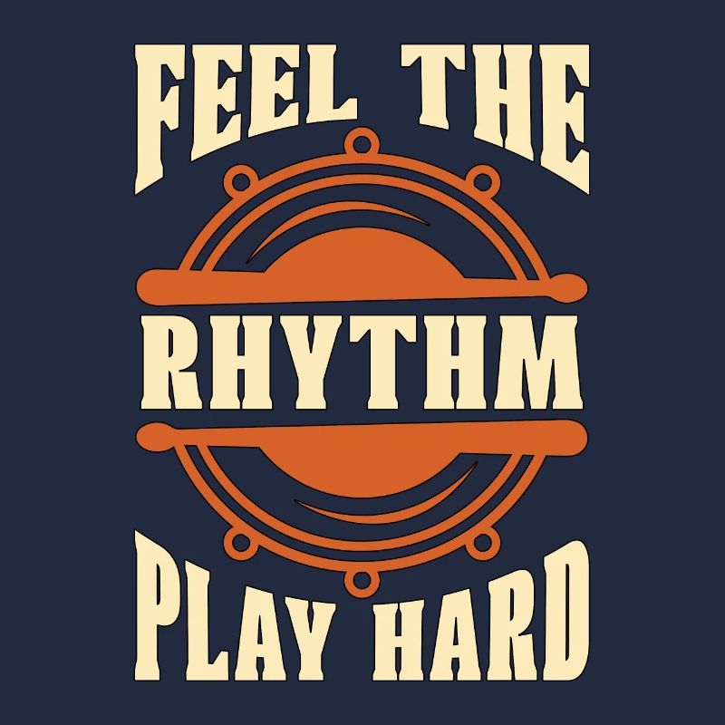 Snare Drum Feel The Rhythm Marching Band Drummer