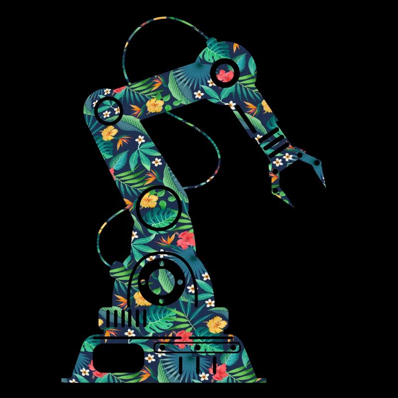 Robot Robotics Engineer Flower