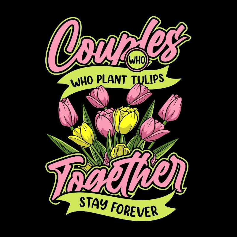 Paire de tulipes