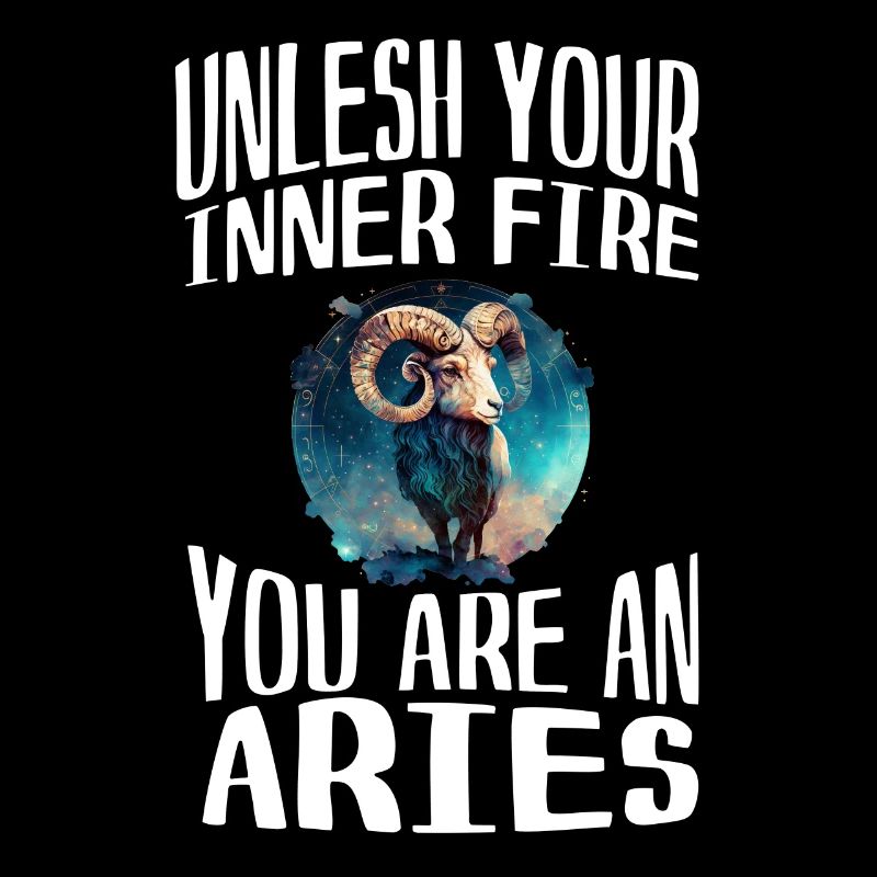 befreie dein Feuer, du bist ein Aries