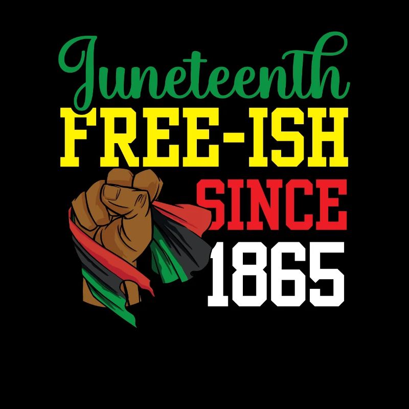 Juneteenth Free Ish Seit 1865 Black Afrika