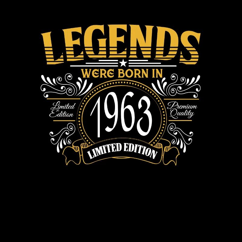 Legends were born in 1963