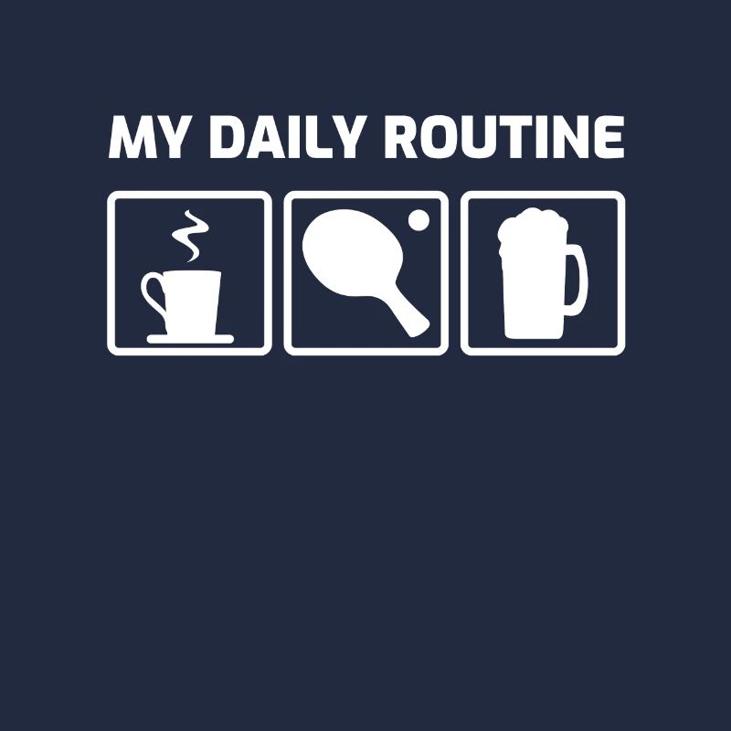Routine de tennis de table