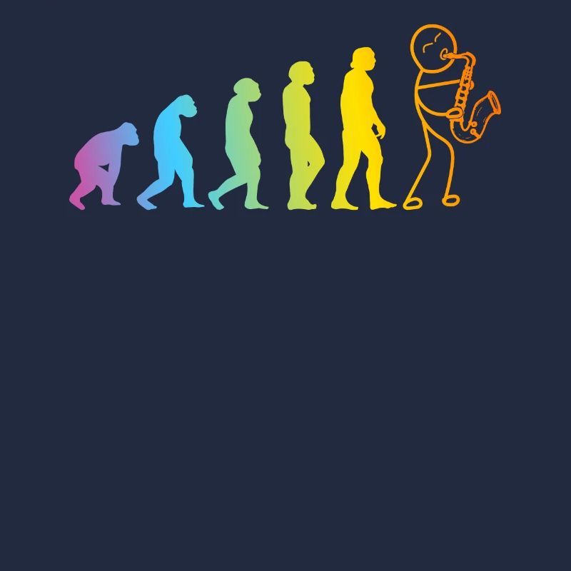 Saxophone Player Evolution Saxophone Saxophonist E