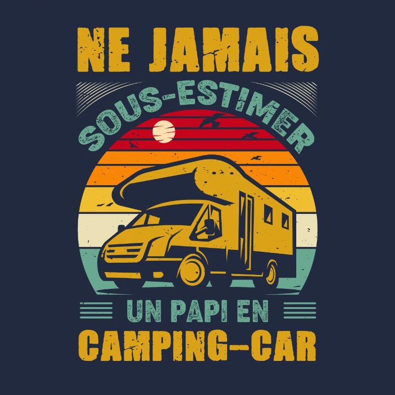Ne jamais sous-estimer un papi en camping-car