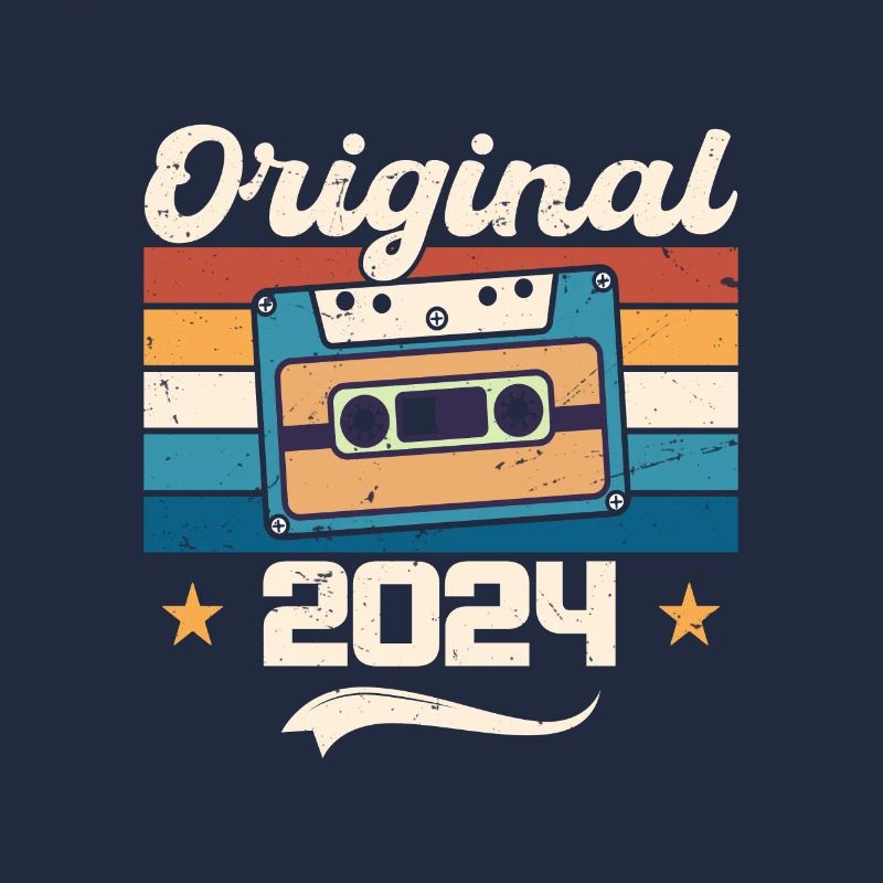 Geboren Geschenk Original 2024 Geschenkidee 2024