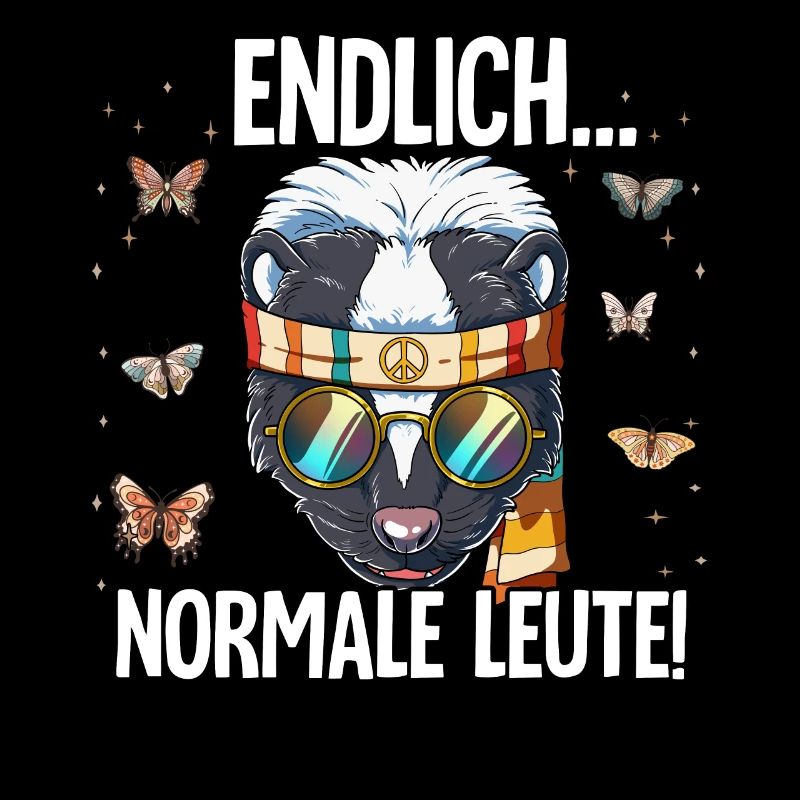 Endlich Normale Leute Hippie Goa Rave