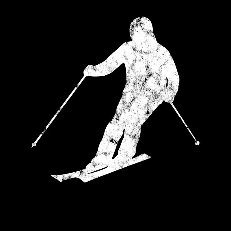 Skier Silhouette