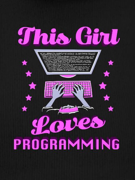 Développeur Coder Programmeur Girl