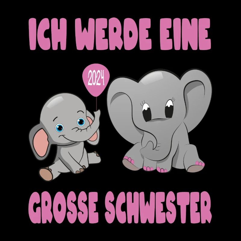 Ich werde eine große Schwester 2024