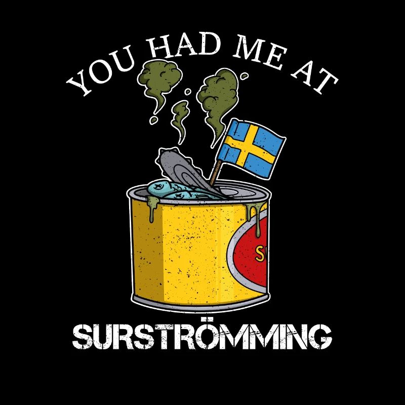 Schwedisch Stinkefisch Surströmming Spruch Dose