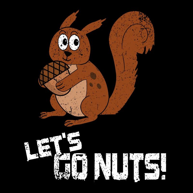 Lets Go Nuts, Funny Squirrel Pun