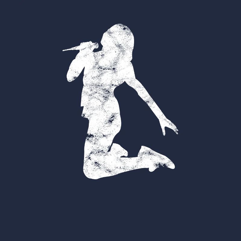 Singing Singer Silhouette