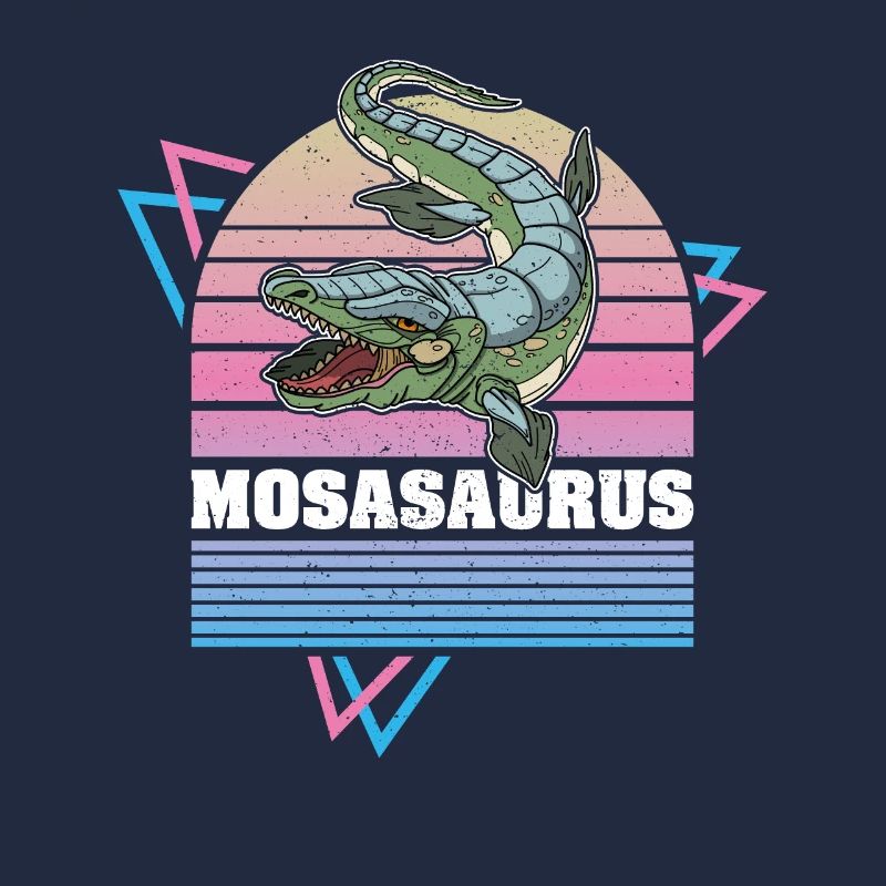 Mosasaurus Urzeit Dino Kinder Spruch Geschenk