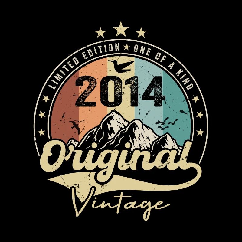 Original Vintage 2014 limitierte Edition 2014