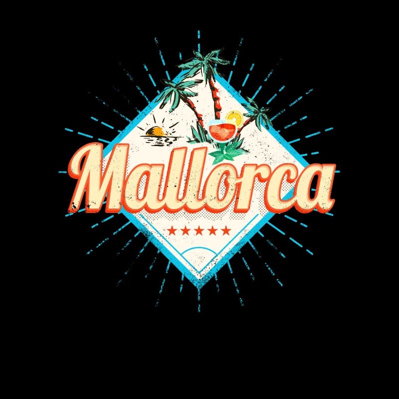 Majorque Île Baléares Retro Parrot Vintage
