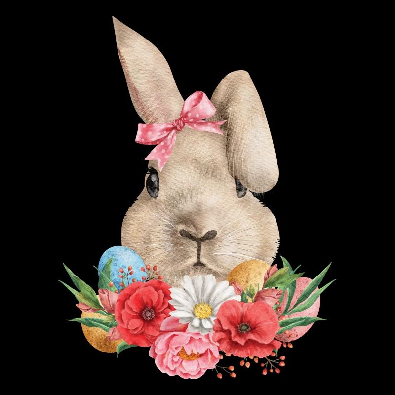 Easter Flowers and Eggs