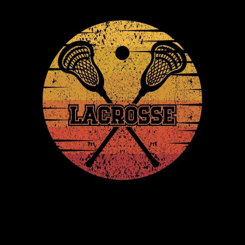 Retro Intercrosse Lax Spieler Polocrosse Trainer