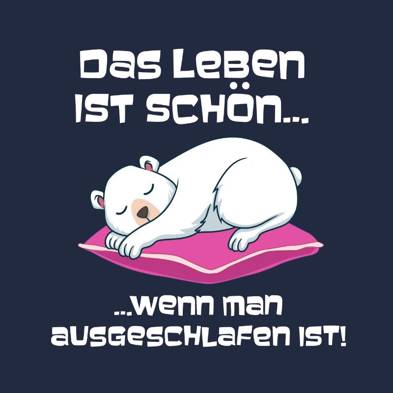 Ausgeschlafen Eisbär Schlafen