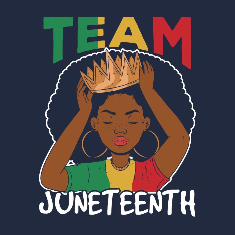 Équipe Juneteenth afro-américain noir 1865