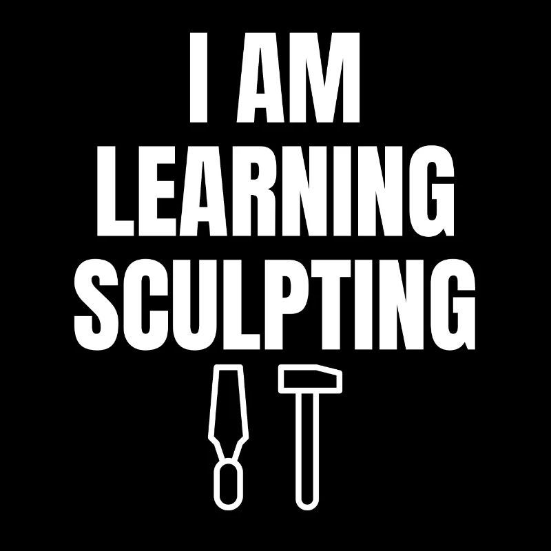 I'm learning sculpture saying English