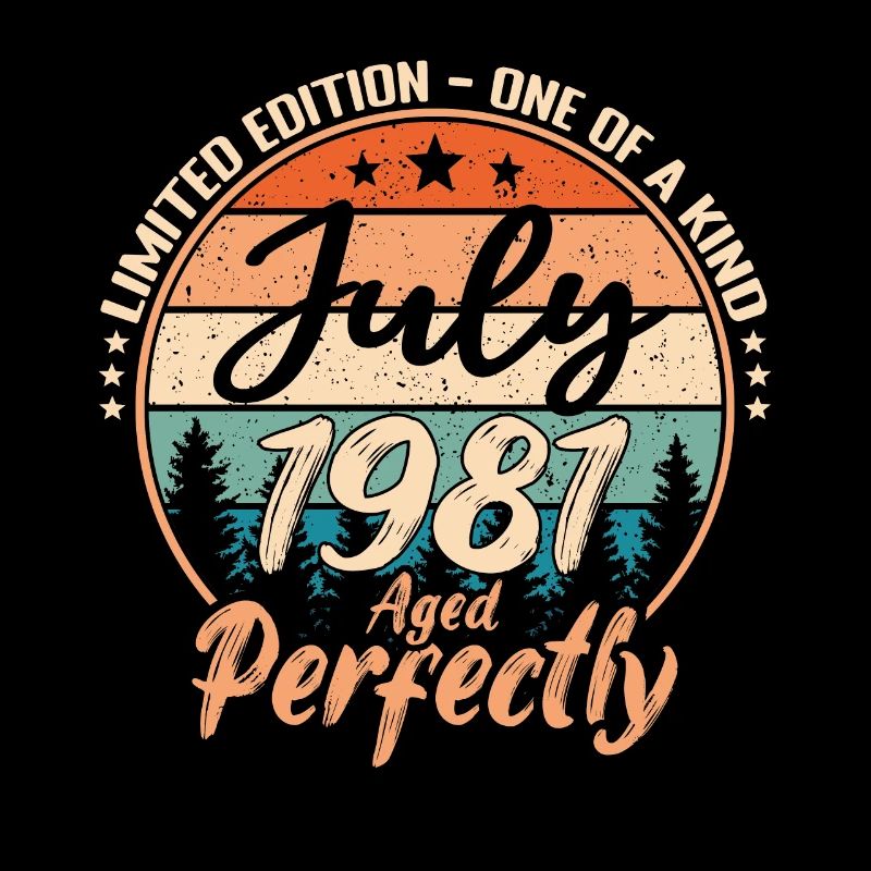 Juli 1981 Jubiläum 1981 Legenden Juli
