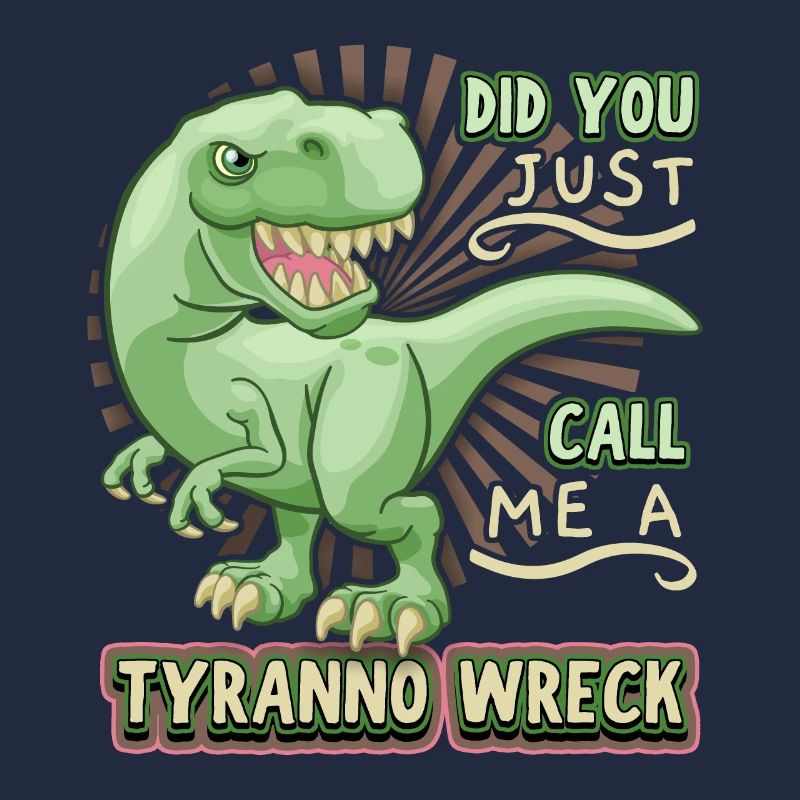 Lustiger Spruch T-Rex-Dino, Dinosaurier, Comic