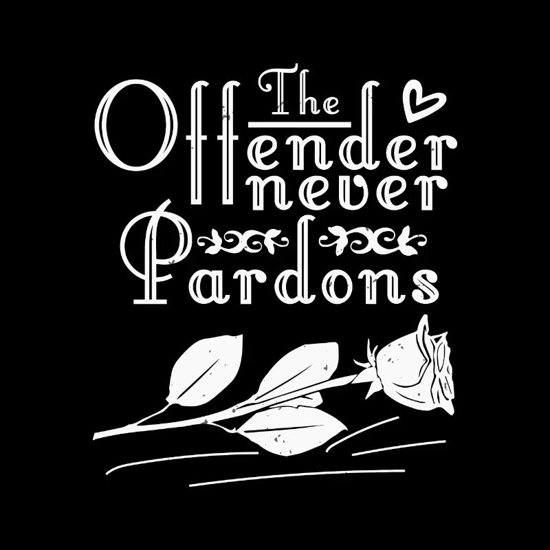 THE OHENDER NEVER PARDON