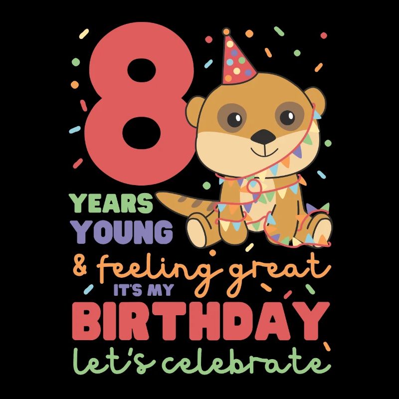 Suricate pour ses 8 ans Enfants de huit ans