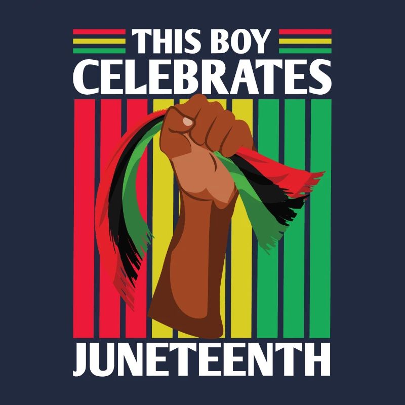 Ce garçon célèbre le Juneteenth 1865 Black
